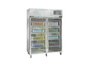 High-body beverage cabinet
